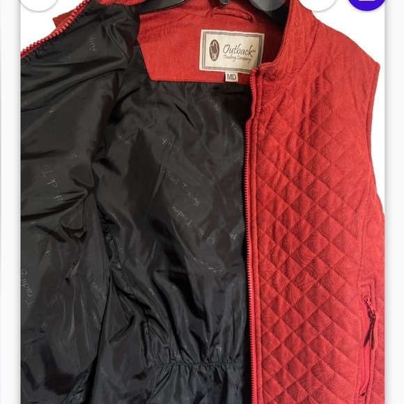 Outback Trading Wilona Orange Vest - Picture 5 of 11